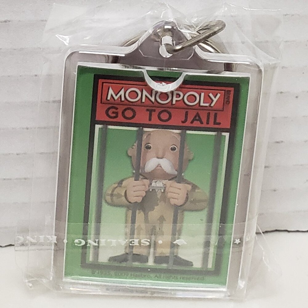 Monopoly Keychain (Go To Jail)